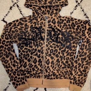 L.A.M.B. Leopard Hoodie Small Gwen Stefani